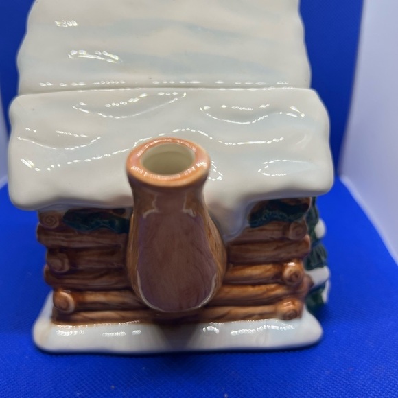 Northland Collection Log Cabin Tea Pot Christmas Cabin Tea Pot - Picture 7 of 12